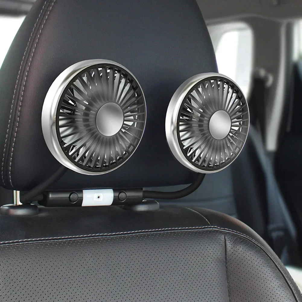 360° Car Magnetic Adjustable Fan Rear Cooling Vehicle-mounted Multi-functional Double-head Fan DC5.0V Car Electrical Appliances
360° Car Magnetic Adjustable Fan Rear Cooling Vehicle-mounted Multi-functional Double-head Fan DC5.0V Car Electrical Appliances