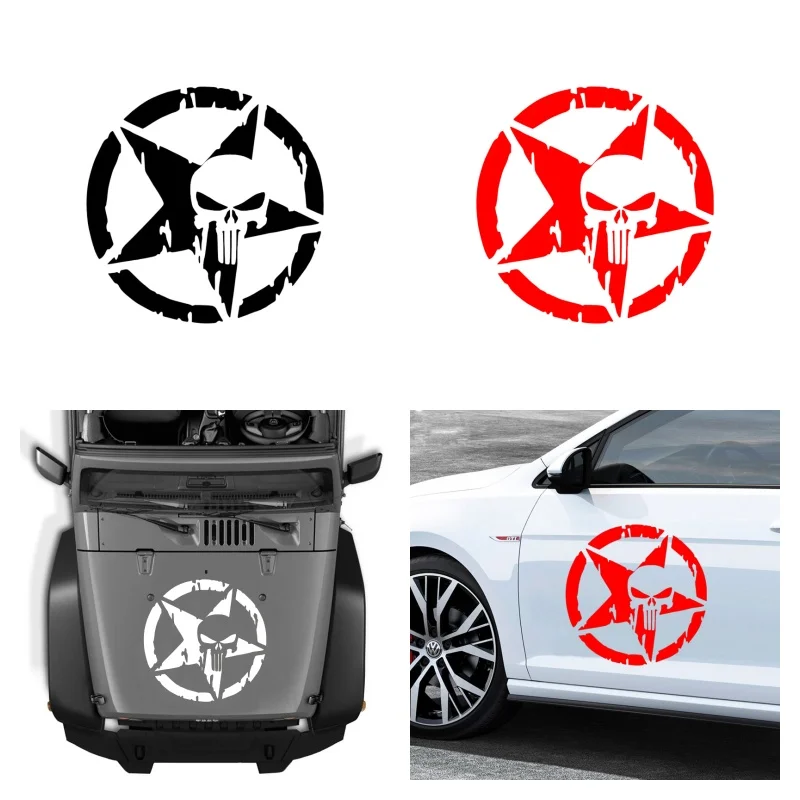 Car Sticker Pentagram Skull Skeleton Pentagram Personality Personality Interesting Vinyl Decal Car Sticker
Car Sticker Pentagram Skull Skeleton Pentagram Personality Personality Interesting Vinyl Decal Car Sticker