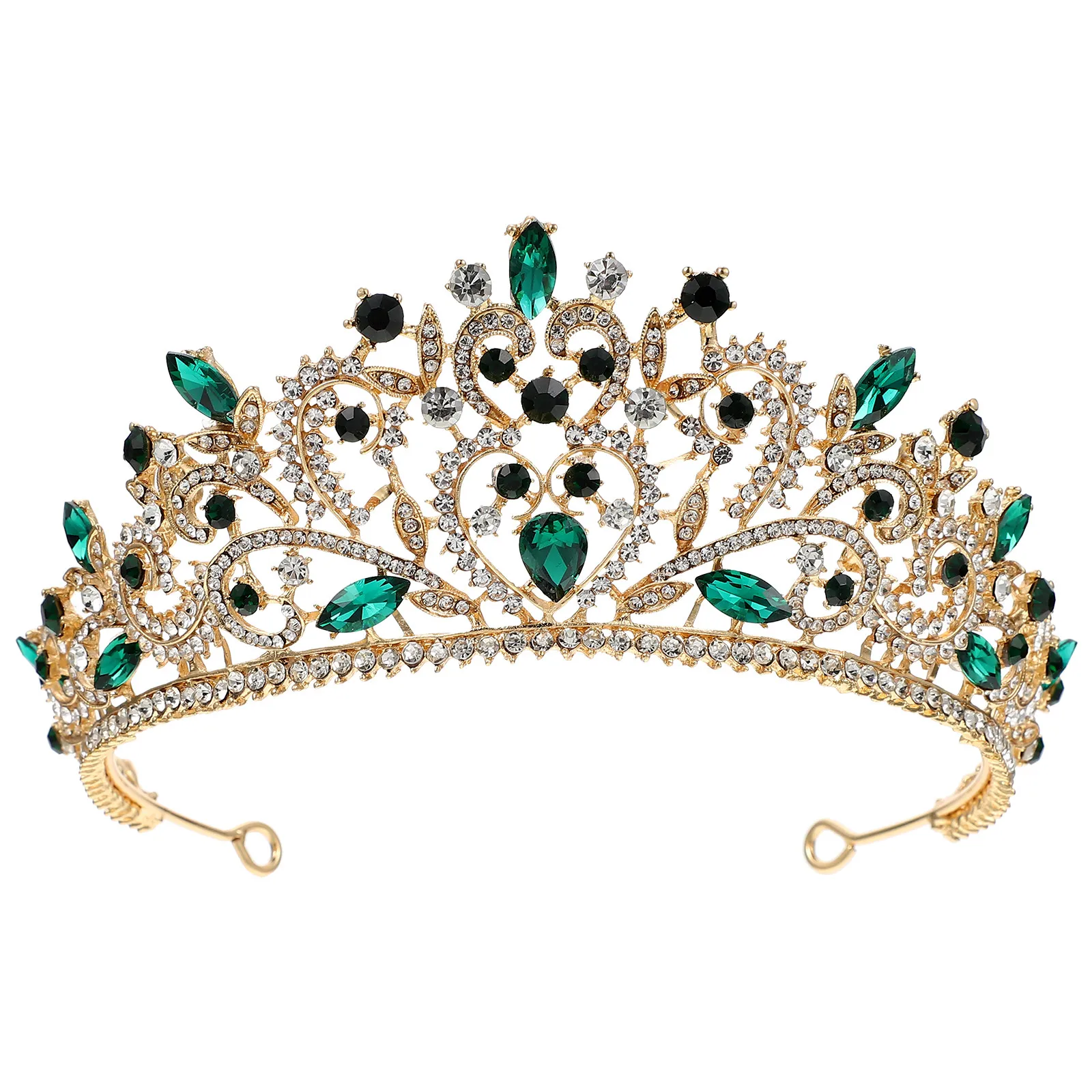 Delicate Shiny Rhinestone Tiara Crown for Bride Wedding Bridal Headdress Elegant Women Girl Rhinestone Crown Headwear Festival
Delicate Shiny Rhinestone Tiara Crown for Bride Wedding Bridal Headdress Elegant Women Girl Rhinestone Crown Headwear Festival