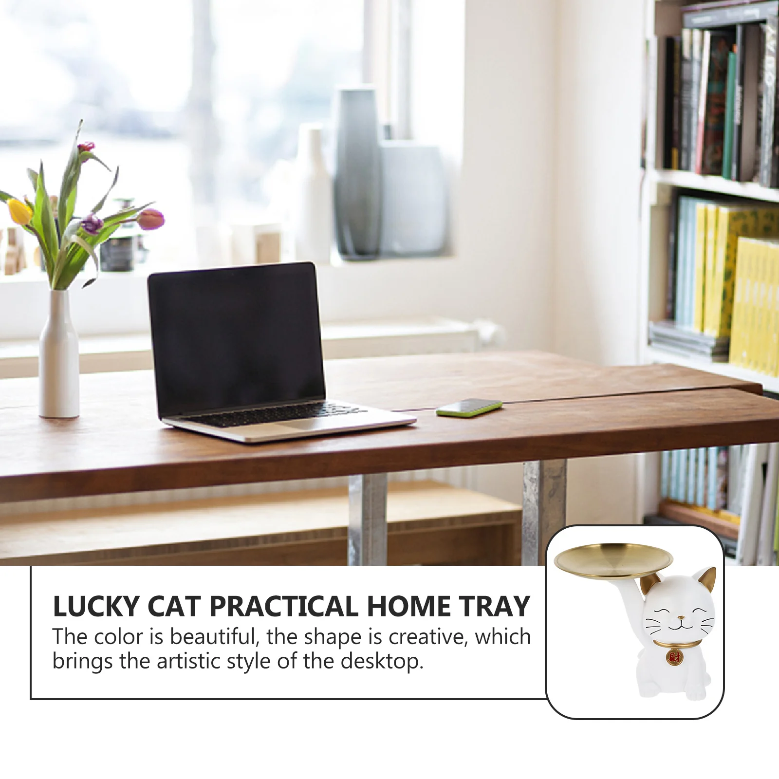 1Pcs Fortune Cat Desktop Decoration White Creative Storage Holder Snack Rack Table Ornament Home Office Porch
1Pcs Fortune Cat Desktop Decoration White Creative Storage Holder Snack Rack Table Ornament Home Office Porch