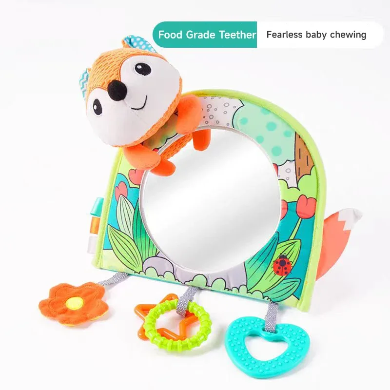 Baby Car Seat Toys Multi-Function Baby Mirror Toy Infant Soft Mirror Tummy Time Toy Hanging Squeaky Sensory Rattle Baby Toys
Baby Car Seat Toys Multi-Function Baby Mirror Toy Infant Soft Mirror Tummy Time Toy Hanging Squeaky Sensory Rattle Baby Toys