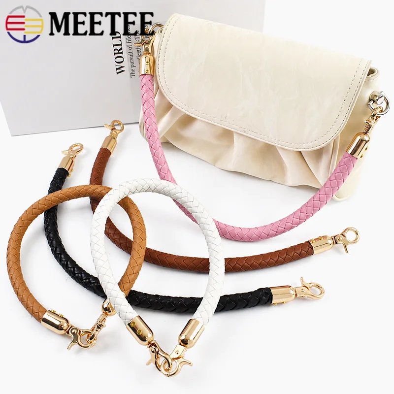 2/4Pcs 30/40/60mm Fashion Leather Woven Handles Metal Buckle Women Handbag Purse Shoulder Strap Replace Handle Crafts Accessory
2/4Pcs 30/40/60mm Fashion Leather Woven Handles Metal Buckle Women Handbag Purse Shoulder Strap Replace Handle Crafts Accessory