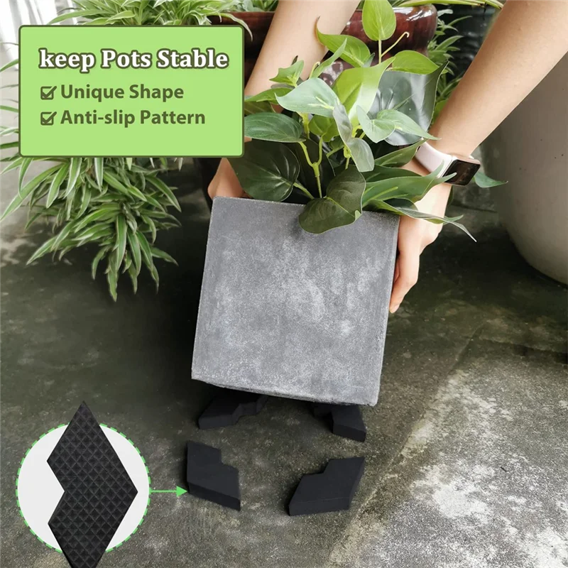 AT43-Invisibles Garden Pot Feet 10Pcs, Composite Hexagon Flowerpot Feet Riser For Multiple All Styles
AT43-Invisibles Garden Pot Feet 10Pcs, Composite Hexagon Flowerpot Feet Riser For Multiple All Styles
