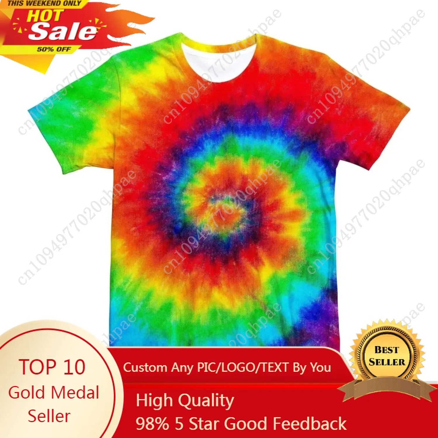 Children's T-shirt Rainbow Tie-Dye 3D Print Kids Clothes Short Sleeve T-Shirt Summer Children Top Round Neck Children's Clothing
Children's T-shirt Rainbow Tie-Dye 3D Print Kids Clothes Short Sleeve T-Shirt Summer Children Top Round Neck Children's Clothing