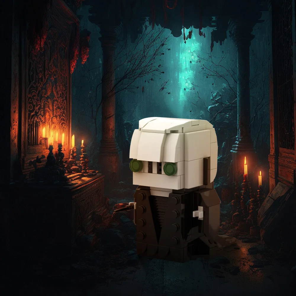 MOC Magic School Voldemort Brickheadz Building Blocks Magical World Wizard Dark Lord Figure Assembling Toy Kids Display Gift
MOC Magic School Voldemort Brickheadz Building Blocks Magical World Wizard Dark Lord Figure Assembling Toy Kids Display Gift
