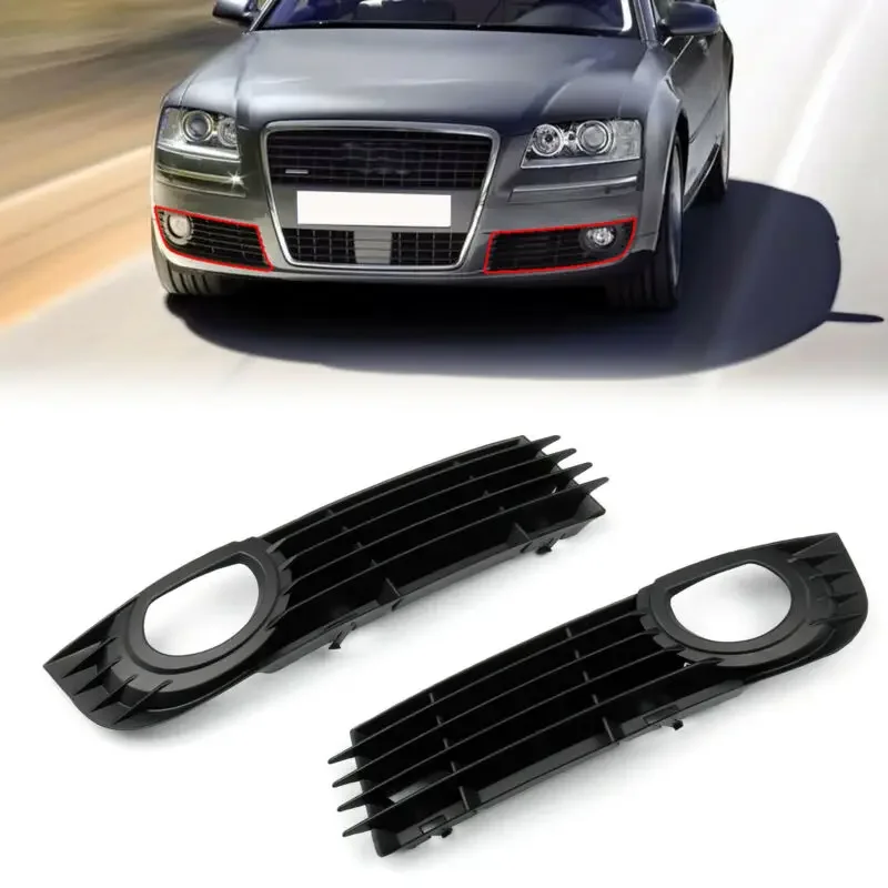 X-T Front Lower Fog Light Bumper Grill Pair for Audi A8 Quattro 06 07 08 4.2L 6.0L
X-T Front Lower Fog Light Bumper Grill Pair for Audi A8 Quattro 06 07 08 4.2L 6.0L