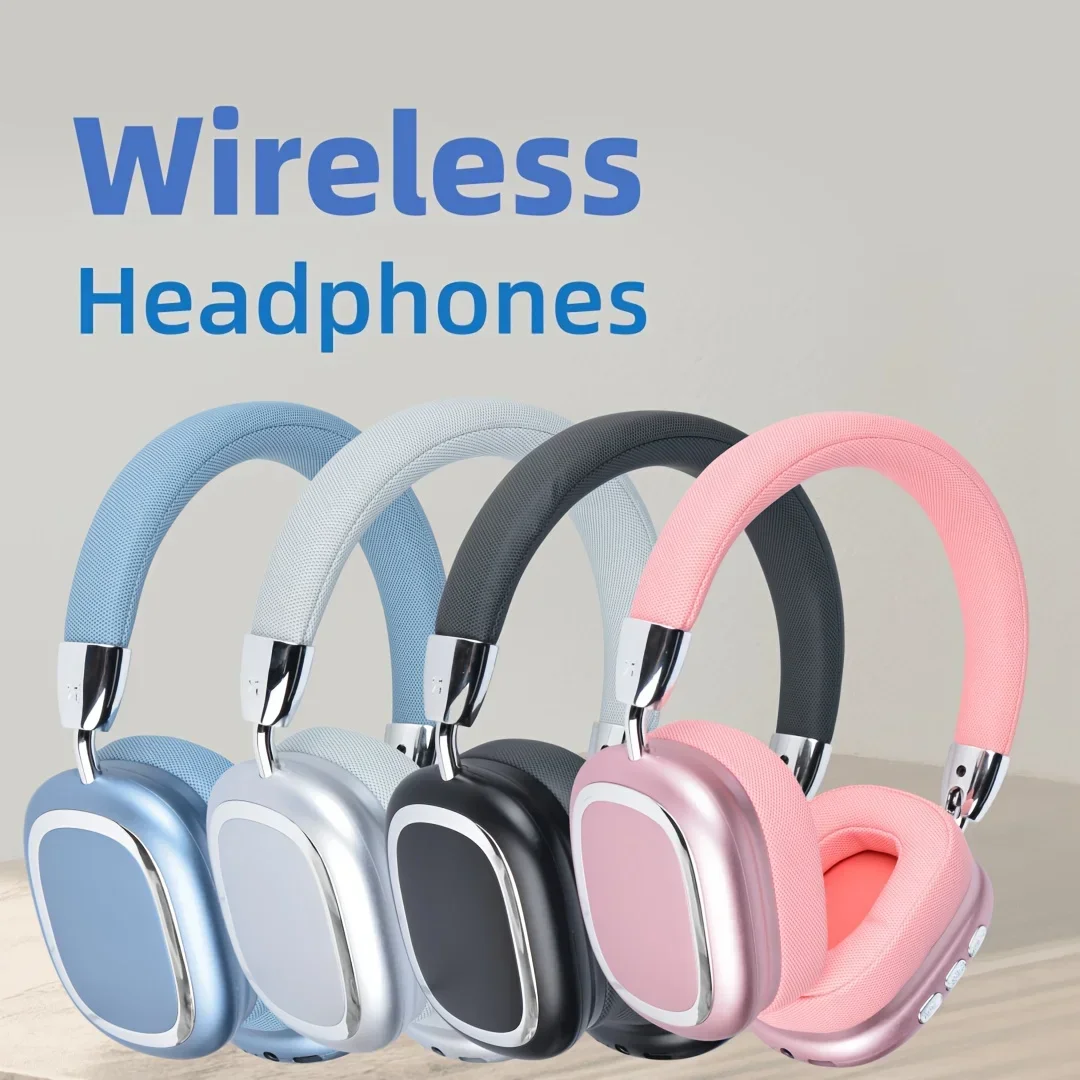 Wireless Headset with Bluetooth Microphone Foldable Stereo Headset for Cell Phones and Computers Can Be Worn for a Long Time
Wireless Headset with Bluetooth Microphone Foldable Stereo Headset for Cell Phones and Computers Can Be Worn for a Long Time