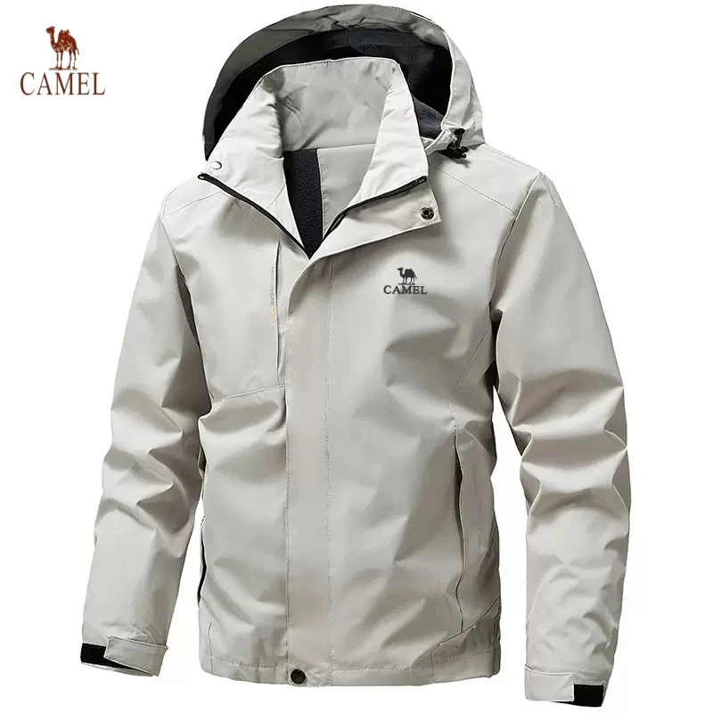 CAMEL new autumn and winter high-quality stormtrooper jacket men's casual windproof and warm outdoor sports mountaineering jacke
CAMEL new autumn and winter high-quality stormtrooper jacket men's casual windproof and warm outdoor sports mountaineering jacke