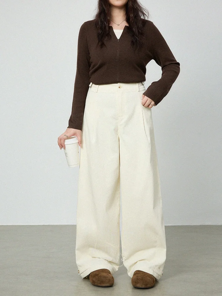 Брюки женские с высокой талией, широкие, повседневные, свободного кроя, из вельвета, прямого кроя, утягивающие, драпирующиеся, для осени и зимы
Брюки женские с высокой талией, широкие, повседневные, свободного кроя, из вельвета, прямого кроя, утягивающие, драпирующиеся, для осени и зимы