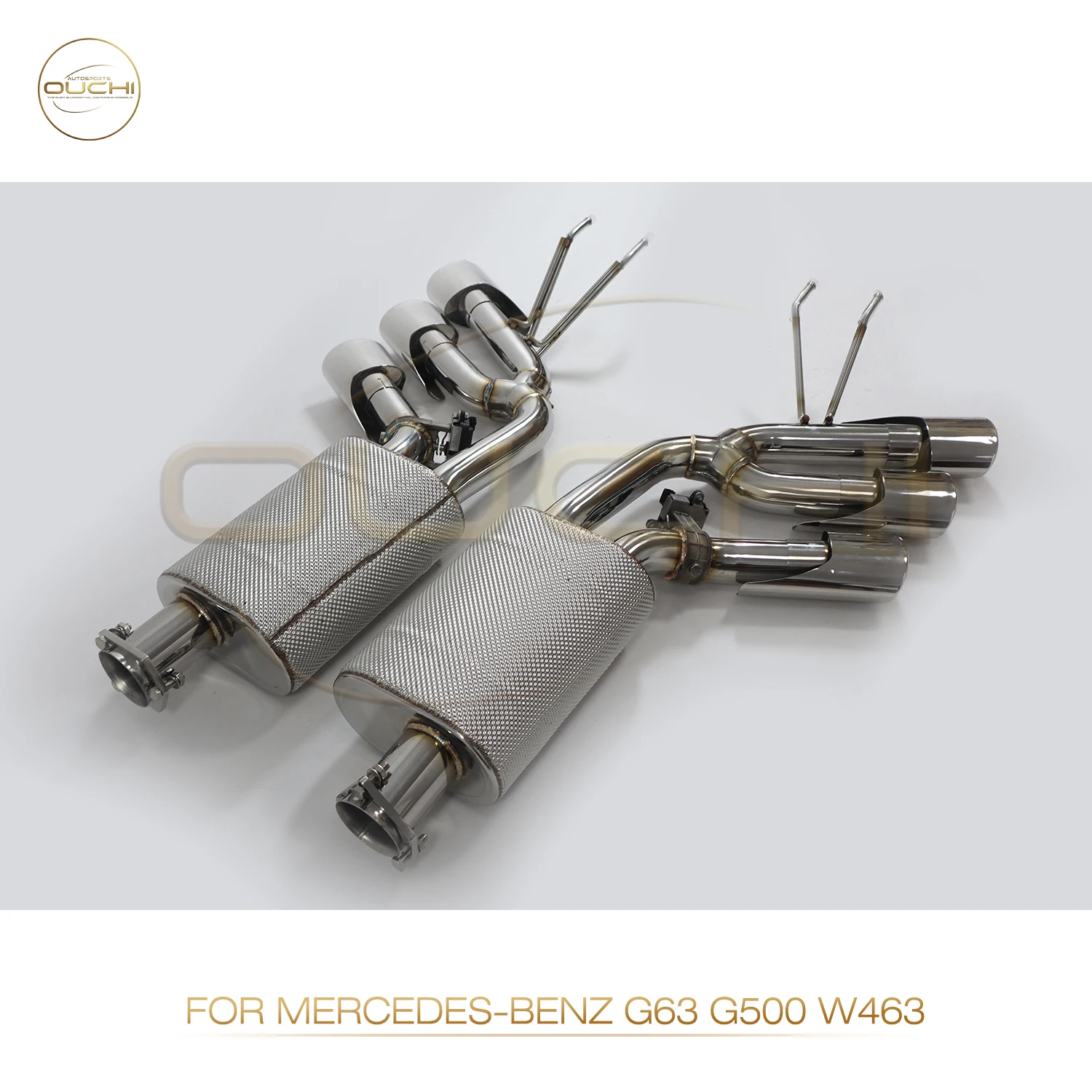 Ouchi Stainless Steel Catback Exhaust System For Mercedes Benz G500 G63 W463 High-Performance Accesorios Para Auto
Ouchi Stainless Steel Catback Exhaust System For Mercedes Benz G500 G63 W463 High-Performance Accesorios Para Auto