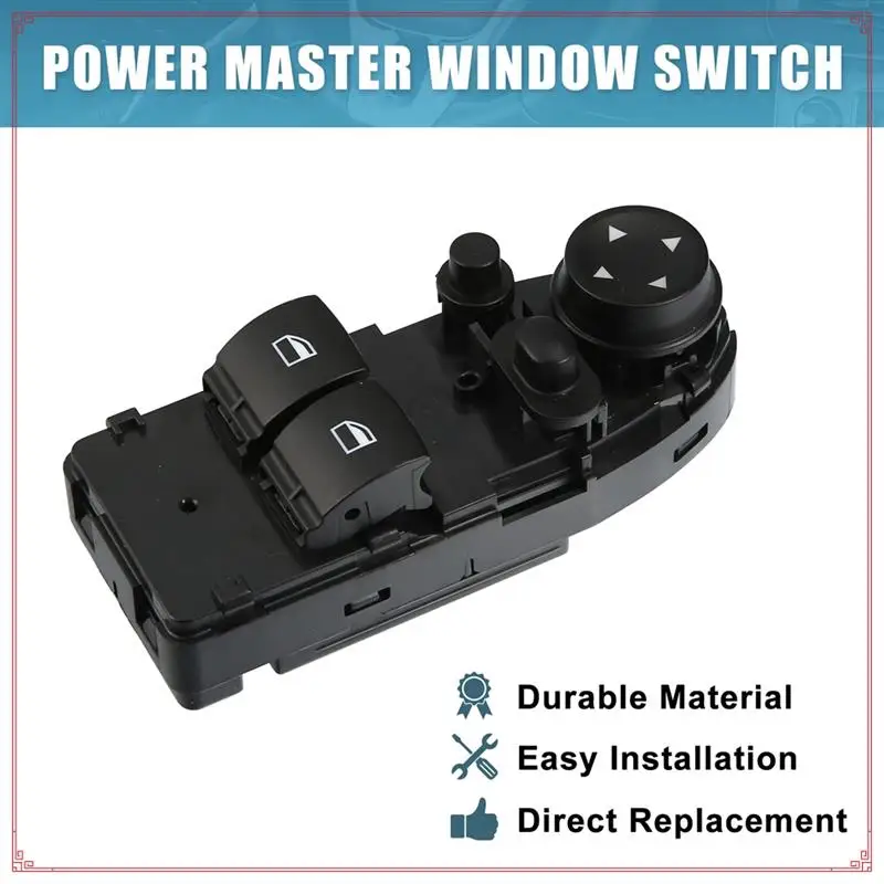 Driver Side Master Power Window Switch For BMW E92 328I 328Xi Xdrive 335I 335Is 2007-2013 61316970693 61319132164
Driver Side Master Power Window Switch For BMW E92 328I 328Xi Xdrive 335I 335Is 2007-2013 61316970693 61319132164
