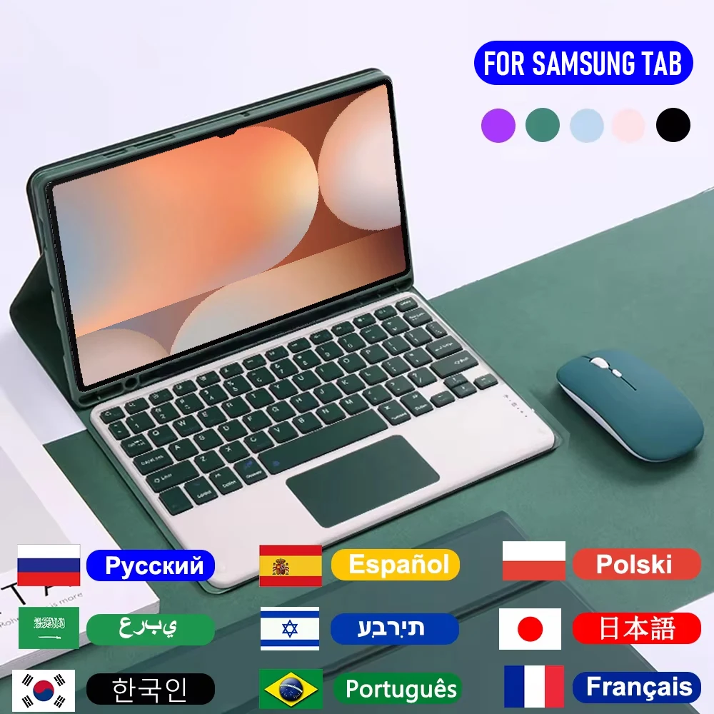 Detachable Keyboard Case For Samsung Galaxy Tab S9 FE/S10 FE 10.9'',S7 S8 S9 A9 Plus 11'',Keyboard Cover For Galaxy Tab 12.4''
Detachable Keyboard Case For Samsung Galaxy Tab S9 FE/S10 FE 10.9'',S7 S8 S9 A9 Plus 11'',Keyboard Cover For Galaxy Tab 12.4''