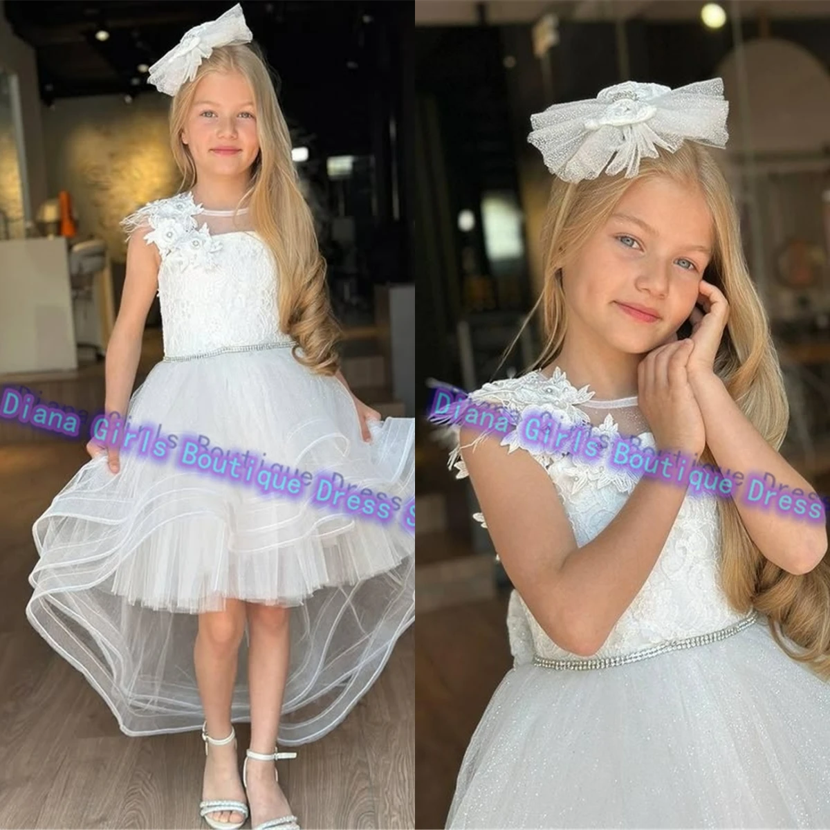 Customised Christmas Flower Girl Dress Elegant White for Wedding Appliqué Kids Birthday Party Banquet Princess Evening Gowns
Customised Christmas Flower Girl Dress Elegant White for Wedding Appliqué Kids Birthday Party Banquet Princess Evening Gowns