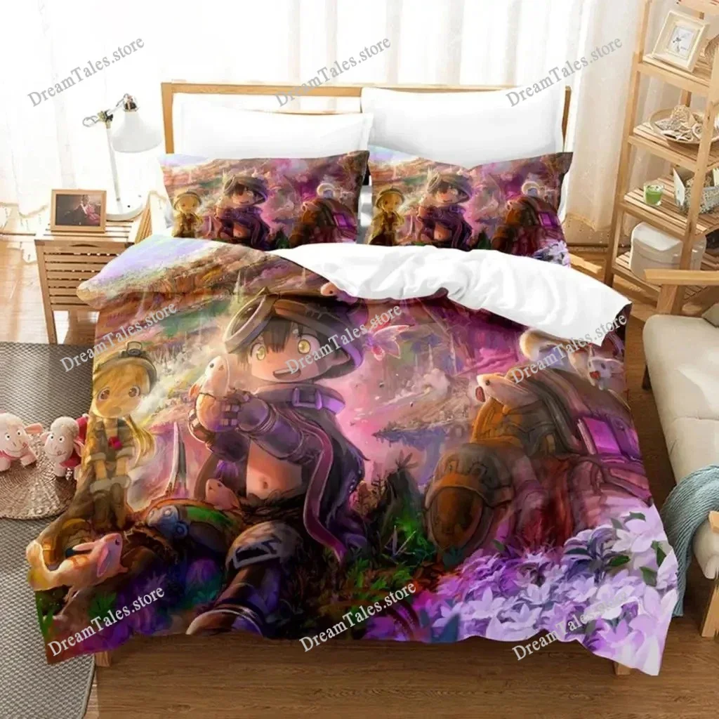 Anime Made In Abyss Bedding Set Boys Girls Twin Queen Size Duvet Cover Pillowcase Bed Kids Adult Fashion Home Textileextile741
Anime Made In Abyss Bedding Set Boys Girls Twin Queen Size Duvet Cover Pillowcase Bed Kids Adult Fashion Home Textileextile741