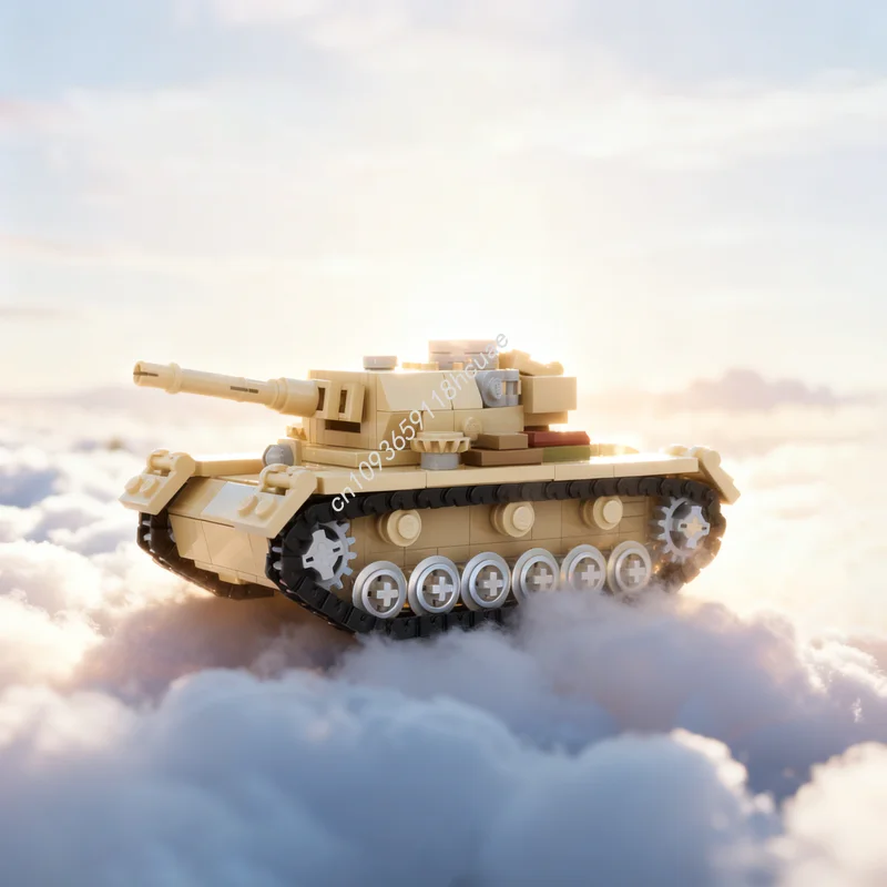 399pcs MOC Sd Kfz Panzer III Ausf G Model Building Blocks Construction Idea Creative Festival Gift Education Brick Toy Birthday
399pcs MOC Sd Kfz Panzer III Ausf G Model Building Blocks Construction Idea Creative Festival Gift Education Brick Toy Birthday