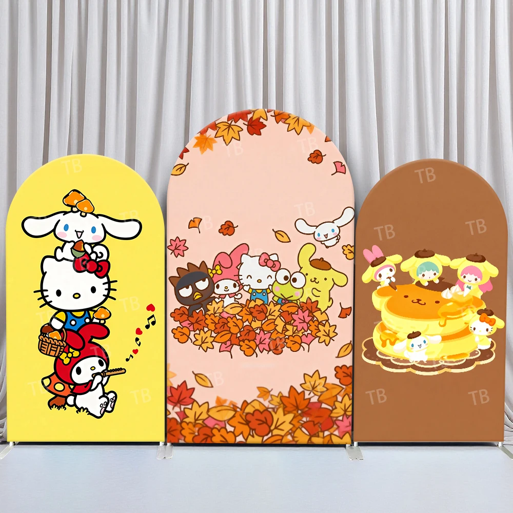 Sanrio Characters Autumn Gathering Style Arch Backdrop Cover Warm Festive Scene For Kids Birthday Baby Shower Photo Booth Decor
Sanrio Characters Autumn Gathering Style Arch Backdrop Cover Warm Festive Scene For Kids Birthday Baby Shower Photo Booth Decor