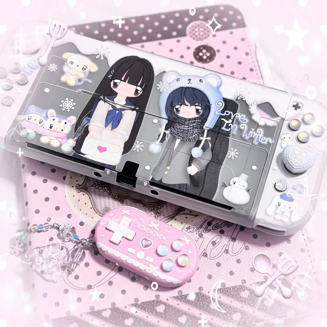 Original Winter Themed Switch Protective Case Anime Hard Shell Split Cover For Switch 2 Oled Ns2 Cute Controller Protect New
Original Winter Themed Switch Protective Case Anime Hard Shell Split Cover For Switch 2 Oled Ns2 Cute Controller Protect New