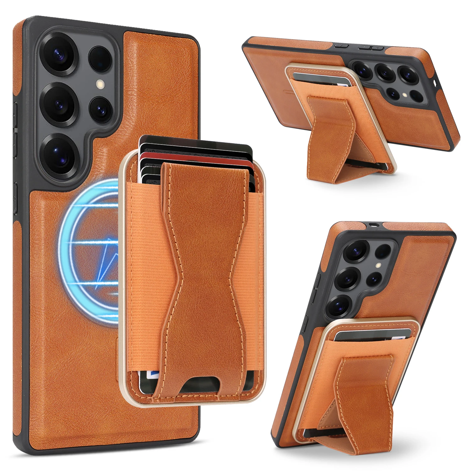 В 1, прочный магнитный кожаный съемный чехол-кошелек для карт Solt для Samsung Galaxy S25 Ultra S24 Plus S23, чехол для беспроводной зарядки
В 1, прочный магнитный кожаный съемный чехол-кошелек для карт Solt для Samsung Galaxy S25 Ultra S24 Plus S23, чехол для беспроводной зарядки