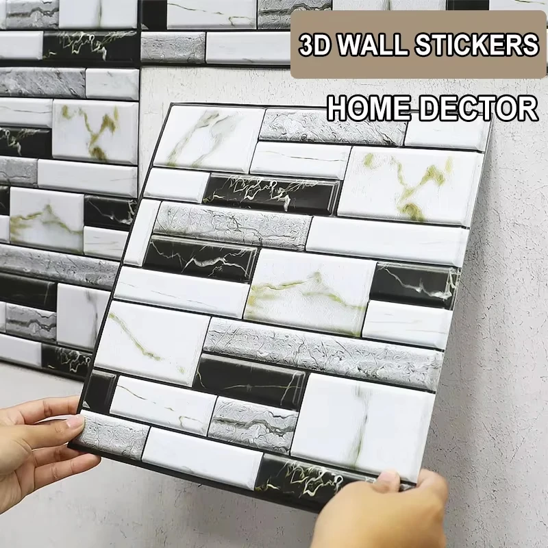 10 шт. 3D самоклеящаяся пена для гостиной, спальни, наклейка на стену, кухня, ванная комната, водонепроницаемые маслостойкие обои, домашний декор для отеля
10 шт. 3D самоклеящаяся пена для гостиной, спальни, наклейка на стену, кухня, ванная комната, водонепроницаемые маслостойкие обои, домашний декор для отеля