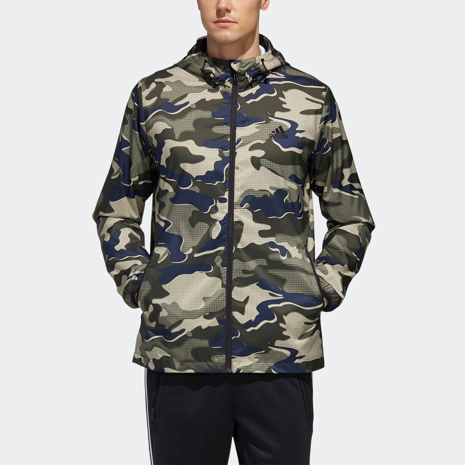 Adidas genuine seasonal new men's autumn sporty plaid jacket GF3966
Adidas genuine seasonal new men's autumn sporty plaid jacket GF3966