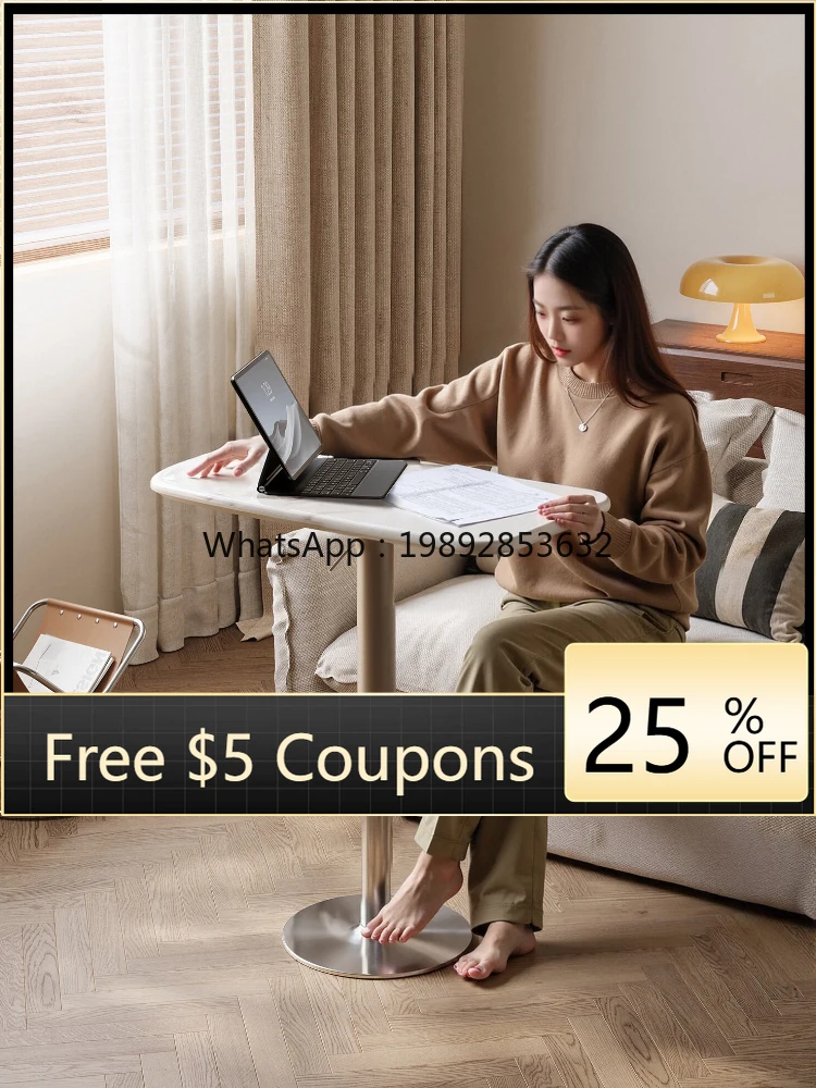 YFY Natural Luxury Stone Small Coffee Table Living Room Sofa Corner Table, Movable Multifunctional Side Table
YFY Natural Luxury Stone Small Coffee Table Living Room Sofa Corner Table, Movable Multifunctional Side Table