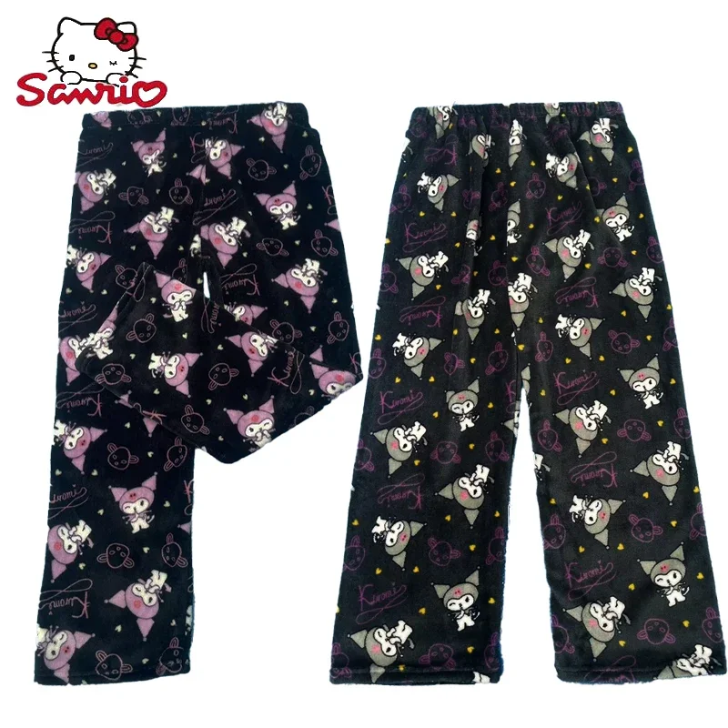 Sanrio Y2k Kawaii Hello Kitty Kuromi 2024 New Facecloth Pants Flannel Pajamas Women'S Warm Woolen Coral Padded Casual Home Pants
Sanrio Y2k Kawaii Hello Kitty Kuromi 2024 New Facecloth Pants Flannel Pajamas Women'S Warm Woolen Coral Padded Casual Home Pants