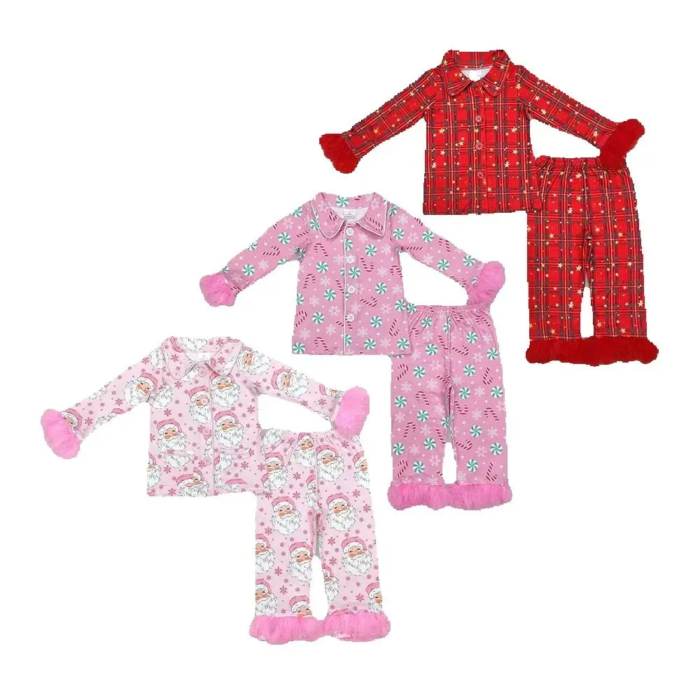 Sibling Baby Girls Christmas Buttons Shirt Pants Pajamas Clothes Sets
Sibling Baby Girls Christmas Buttons Shirt Pants Pajamas Clothes Sets