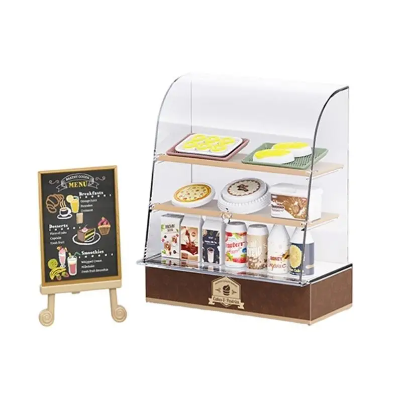 U13F Dollhouses Bakery Shop Cabinet and Miniature for Craft Model Scene Display
U13F Dollhouses Bakery Shop Cabinet and Miniature for Craft Model Scene Display