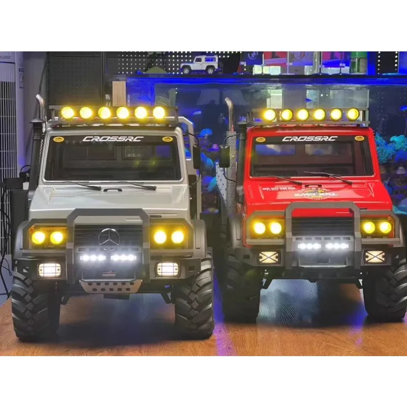 CROSSRC EMO XX XXL 1/6 Масштабная модель RC-краулера: Багажник на крышу с декоративными светящимися элементами, модификация для улучшения, установка без повреждений
CROSSRC EMO XX XXL 1/6 Масштабная модель RC-краулера: Багажник на крышу с декоративными светящимися элементами, модификация для улучшения, установка без повреждений