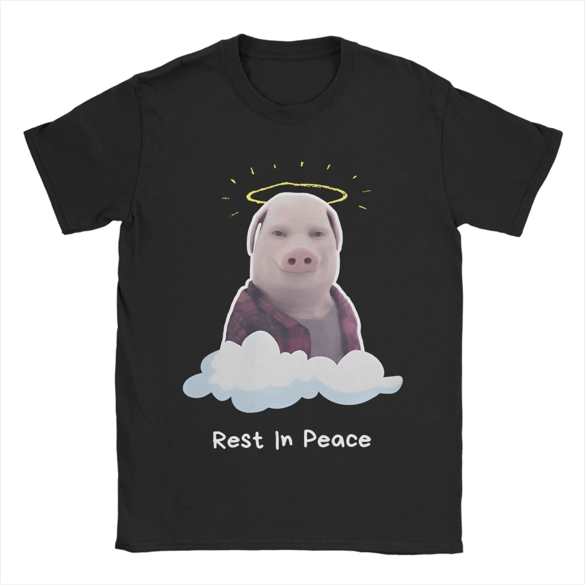 Хлопковая футболка John Pork Rest In Peace для мужчин, летние винтажные футболки с круглым вырезом в стиле хиппи, футболка большого размера, оптовая продажа одежды
Хлопковая футболка John Pork Rest In Peace для мужчин, летние винтажные футболки с круглым вырезом в стиле хиппи, футболка большого размера, оптовая продажа одежды