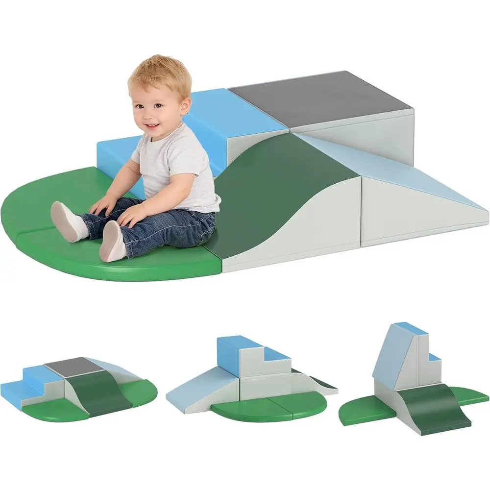 6-Piece Toddler Climbing Blocks Set, Play Structures for 1-3 Years, Indoor Activity Center
6-Piece Toddler Climbing Blocks Set, Play Structures for 1-3 Years, Indoor Activity Center
