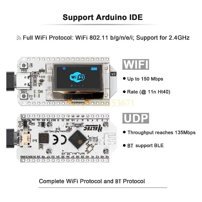 Бестселлер ESP32 OLED WiFi ESP-32 0,96-дюймовый OLED-дисплей WiFi + CP2012 Плата интернет-разработки для
Бестселлер ESP32 OLED WiFi ESP-32 0,96-дюймовый OLED-дисплей WiFi + CP2012 Плата интернет-разработки для