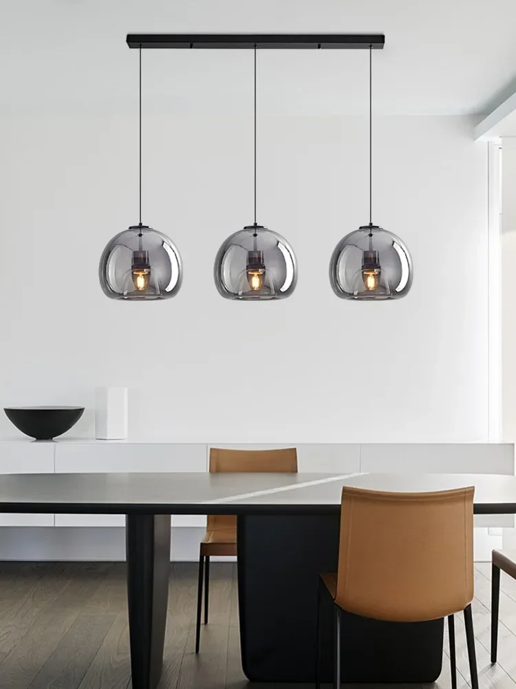 American Vintage Glass Led Ceiling Chandelier E27 Black Pendant Lamp Living Dining Room Kitchen Bedroom Modern Gray Art Light
American Vintage Glass Led Ceiling Chandelier E27 Black Pendant Lamp Living Dining Room Kitchen Bedroom Modern Gray Art Light