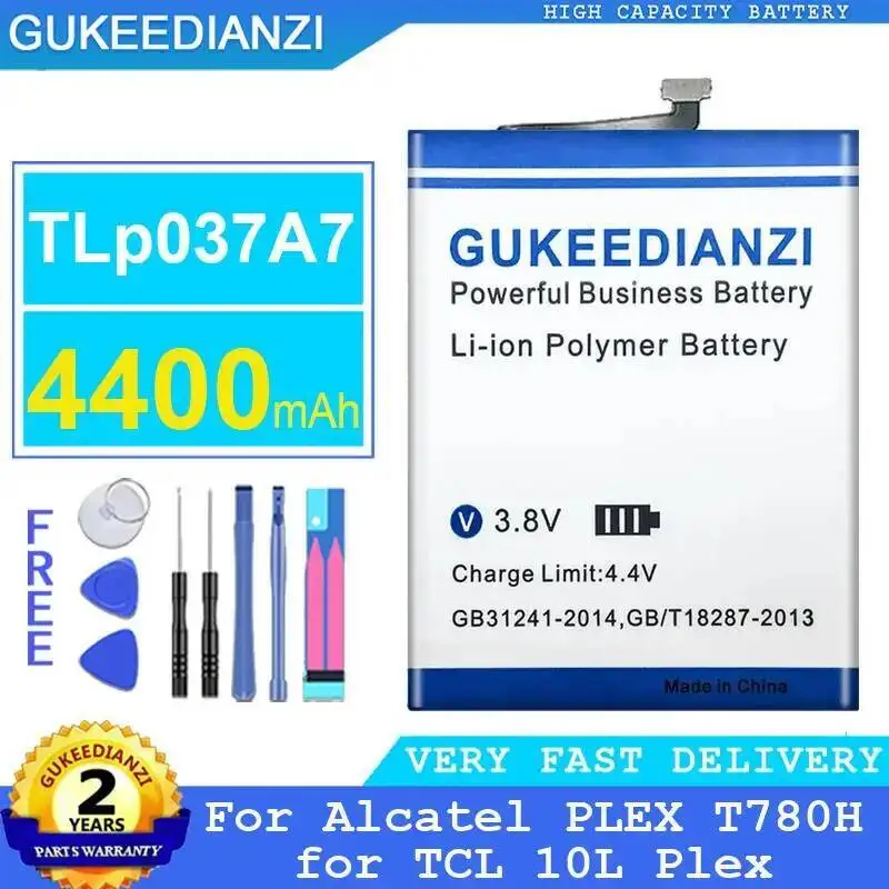 4400Mah High-Capacity Good Low-Temperature Performance Mobile Phone Battery Tlp037a7 For Alcatel Plex T780H Tcl 10L
4400Mah High-Capacity Good Low-Temperature Performance Mobile Phone Battery Tlp037a7 For Alcatel Plex T780H Tcl 10L