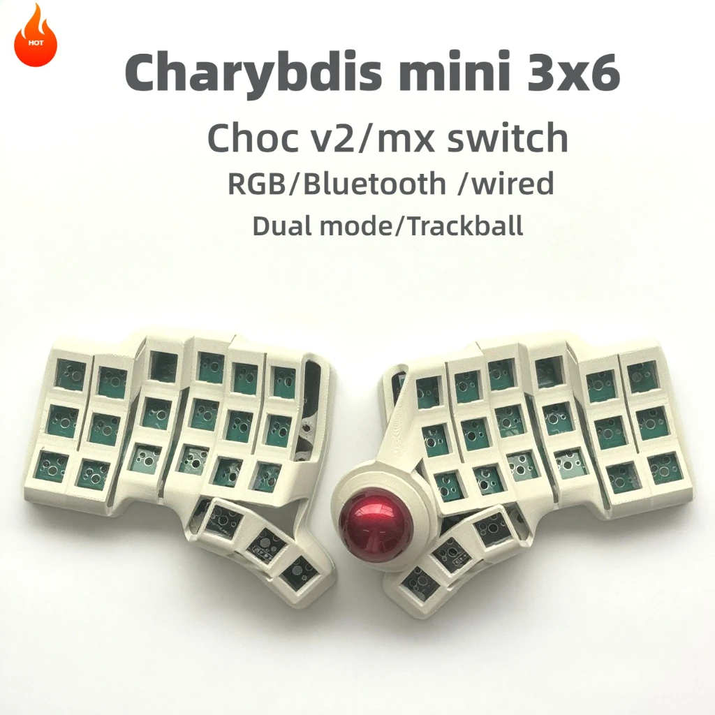【НОВИНКА】Никопрофильная мини-раздельная клавиатура Charybdis3x6 Беспроводная игровая клавиатура Bluetooth RGB с возможностью горячей замены MX Choc V2 Switch White Teclado
【НОВИНКА】Никопрофильная мини-раздельная клавиатура Charybdis3x6 Беспроводная игровая клавиатура Bluetooth RGB с возможностью горячей замены MX Choc V2 Switch White Teclado