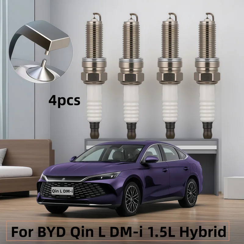 4pcs /For BYD Qin L DM-i 1.5L Hybrid Double Iridium Spark Plugs / Auto Parts
4pcs /For BYD Qin L DM-i 1.5L Hybrid Double Iridium Spark Plugs / Auto Parts