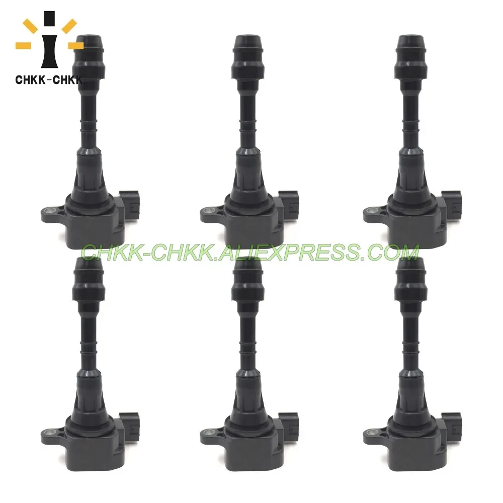 6PCS CHKK-CHKK New Ignition Coil 22448-8J115 For Nissan 350Z Skyline StageA Infinity QX4 VQ35DE 3.5L 4.0L
6PCS CHKK-CHKK New Ignition Coil 22448-8J115 For Nissan 350Z Skyline StageA Infinity QX4 VQ35DE 3.5L 4.0L