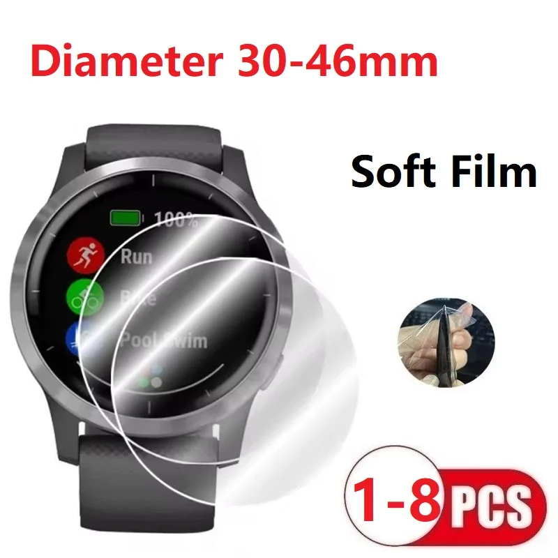Round Smart Watch Diameter 41 31 34 32 39 MM 38 35 36 42 43 45 44 33 40 30 - 46 MM Screen protector Soft Tpu Hydrogel Watch Film
Round Smart Watch Diameter 41 31 34 32 39 MM 38 35 36 42 43 45 44 33 40 30 - 46 MM Screen protector Soft Tpu Hydrogel Watch Film