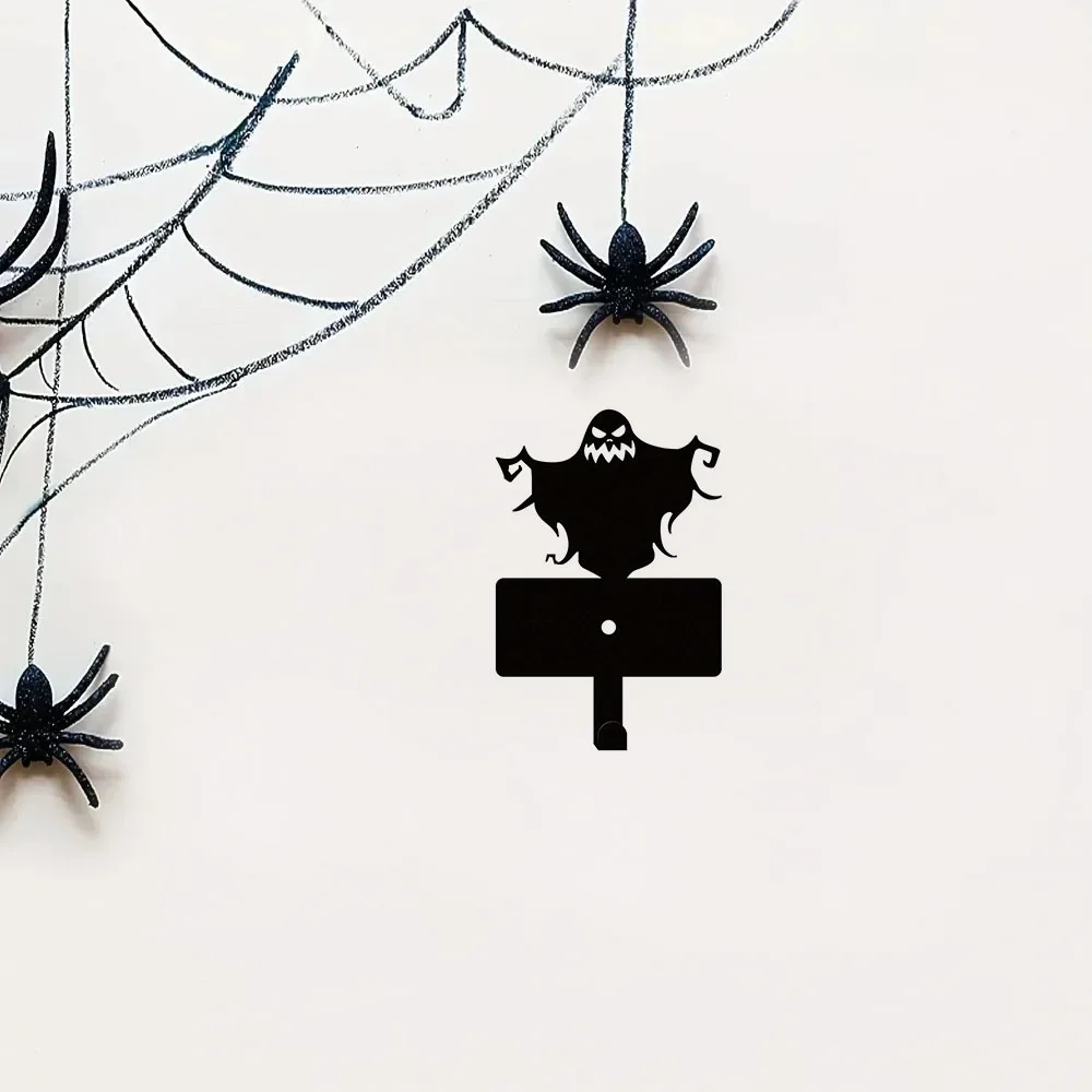 1pc Ghoulish Halloween Wall Decor Hooks - Metal Key Holder and Macabre Ghost Metal Wall Hanger. A Organizer Coat Rack Mounted
1pc Ghoulish Halloween Wall Decor Hooks - Metal Key Holder and Macabre Ghost Metal Wall Hanger. A Organizer Coat Rack Mounted