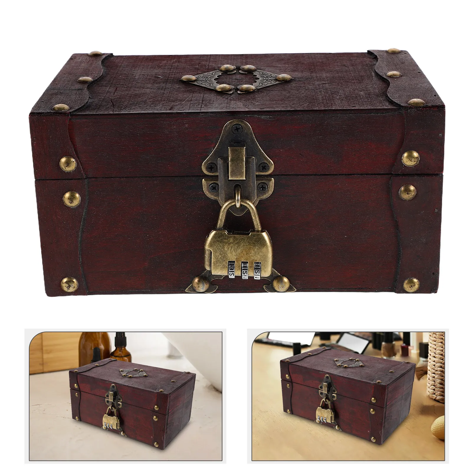 Европейская винтажная шкатулка для украшений, квадратный ретро-сундук с кодовым замком, декоративный деревянный органайзер-коробка для хранения для женщин
Европейская винтажная шкатулка для украшений, квадратный ретро-сундук с кодовым замком, декоративный деревянный органайзер-коробка для хранения для женщин