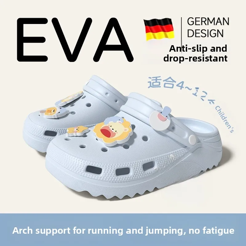 Arch Support Hole Hole Shoes Anti-Slip 2026 New Version Unisex Children Summer Cute Toe Covering Slippers Outdoor Wear GW
Arch Support Hole Hole Shoes Anti-Slip 2026 New Version Unisex Children Summer Cute Toe Covering Slippers Outdoor Wear GW