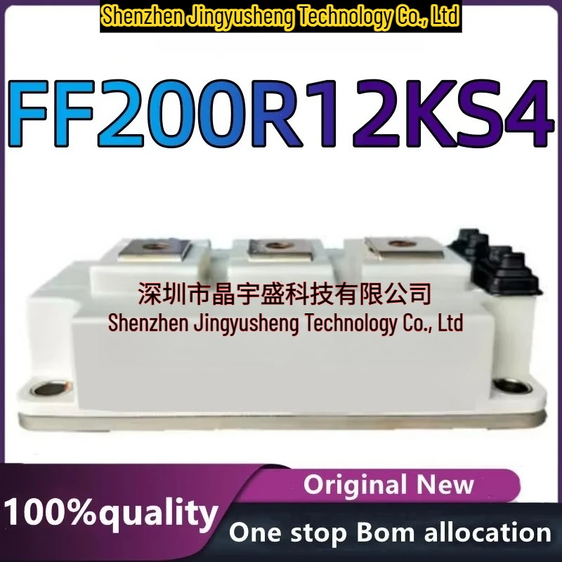 100% New Original FF200R12KS4 Module in Stock
100% New Original FF200R12KS4 Module in Stock