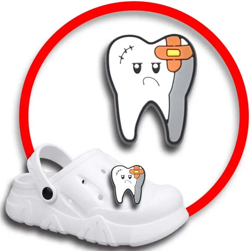 Healthy Teeth Shoe Charms for Crocs Sandals Women Clogs Pins Shoe Decorations Accessory Men Badges Girls Kids Shoes Accessories
Healthy Teeth Shoe Charms for Crocs Sandals Women Clogs Pins Shoe Decorations Accessory Men Badges Girls Kids Shoes Accessories