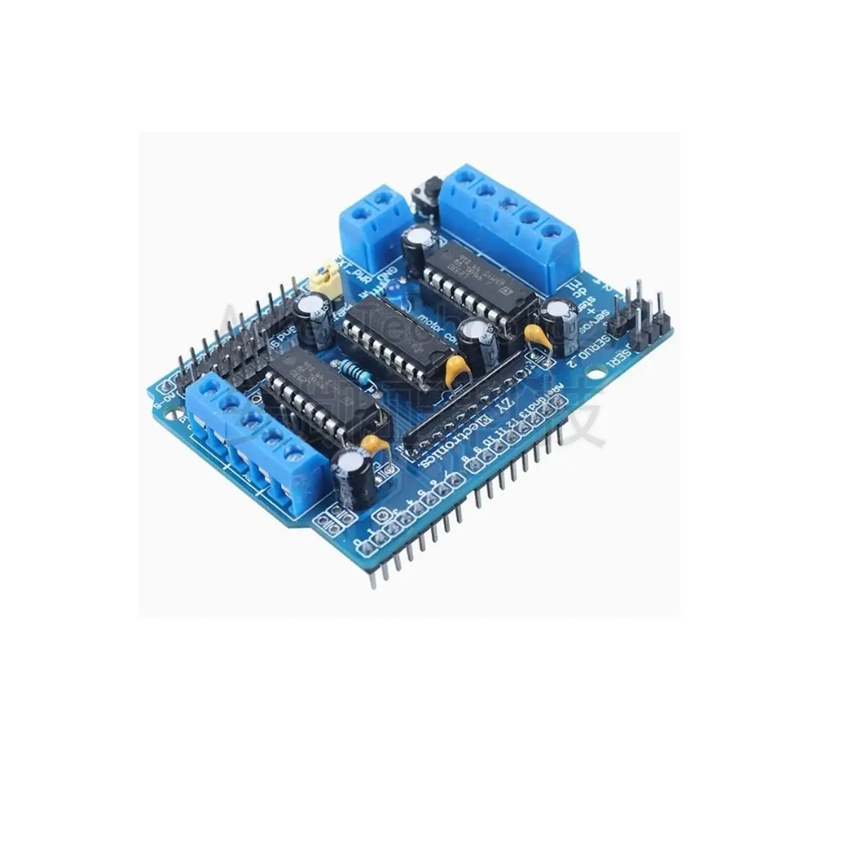 Multi - function motor drive expansion board, motor control shield L293D, motor expansion board
Multi - function motor drive expansion board, motor control shield L293D, motor expansion board