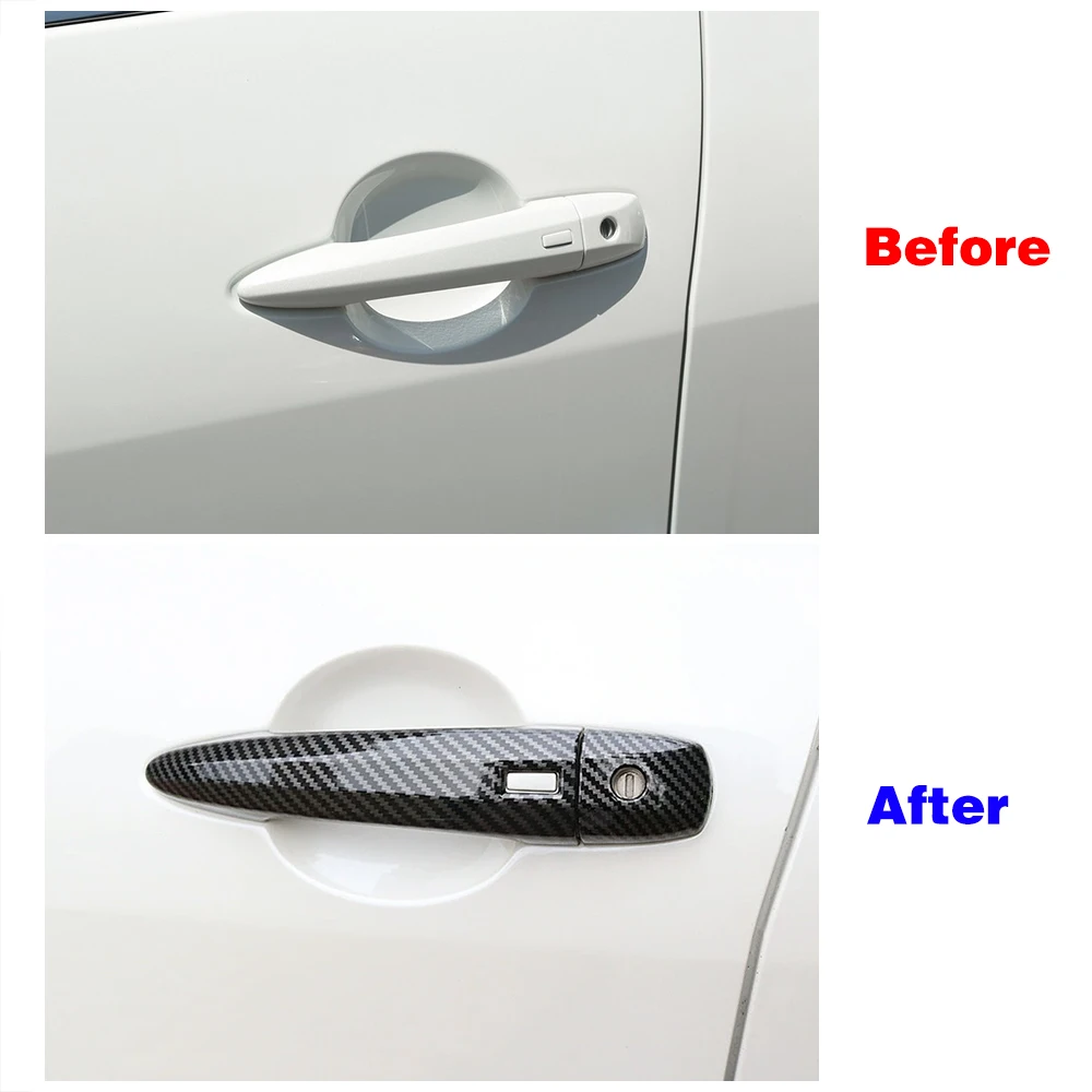 2 Doors Carbon Fiber Color Exterior Door Handle Cover Trim For Nissan Juke 2020-2026 Anti Scratch Protective Caps Decor Sticker
2 Doors Carbon Fiber Color Exterior Door Handle Cover Trim For Nissan Juke 2020-2026 Anti Scratch Protective Caps Decor Sticker