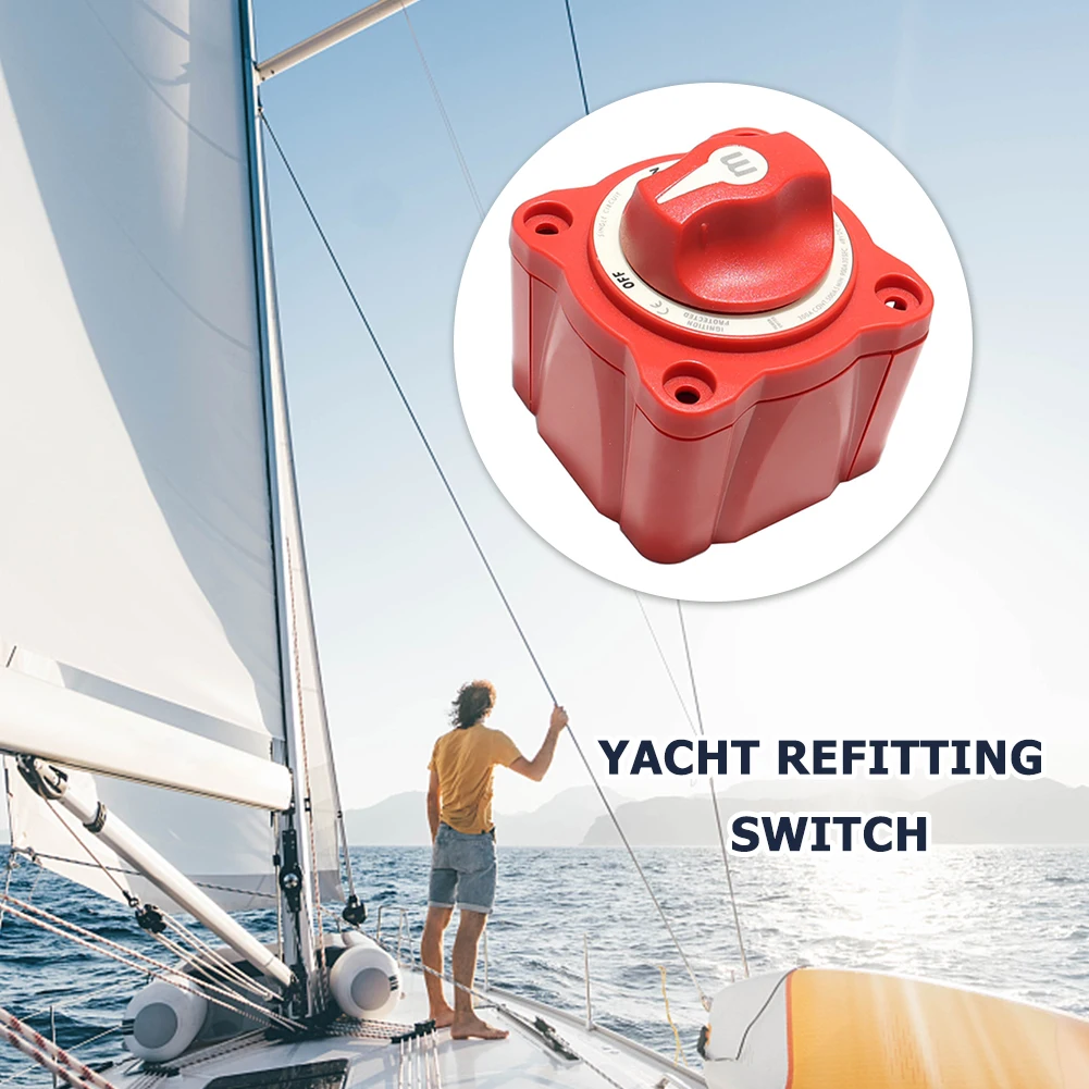 300A Car Battery Disconnect Switch Auto Accessories 12V-48V On Off Switch Plastic Battery Disconnector Isolator for Truck Marine
300A Car Battery Disconnect Switch Auto Accessories 12V-48V On Off Switch Plastic Battery Disconnector Isolator for Truck Marine