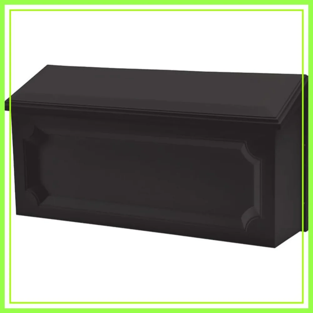 Rust-Proof Plastic Wall-Mounted Mailbox for Outside, Small Black Mail Box
Rust-Proof Plastic Wall-Mounted Mailbox for Outside, Small Black Mail Box
