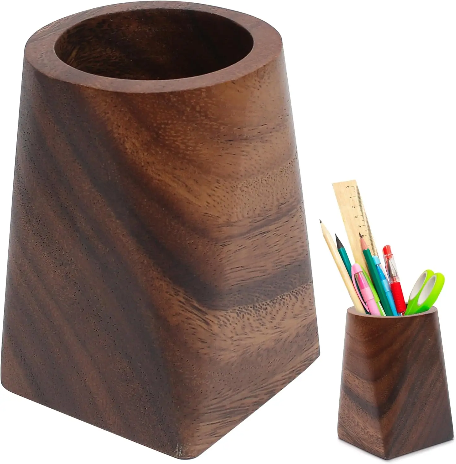 Desktop Storage Wooden Pen HoldersWalnut Large Capacity Pen Holder Box Multifunctional Wooden Pencil Organizer Container Office
Desktop Storage Wooden Pen HoldersWalnut Large Capacity Pen Holder Box Multifunctional Wooden Pencil Organizer Container Office