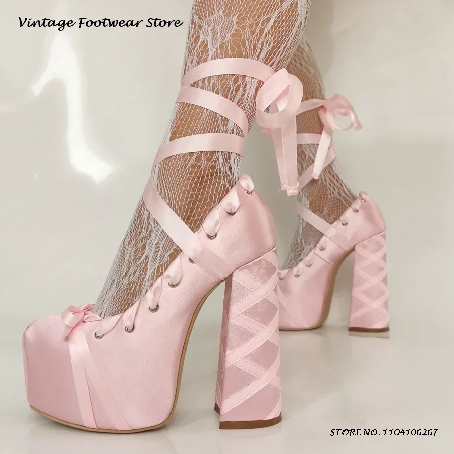 Patchwork Platform Ballerinas Shoes Punk Style Round Toe Chunky Heel Pumps Fashion Street Style Cosplay Lace-up Lolita Shoes
Patchwork Platform Ballerinas Shoes Punk Style Round Toe Chunky Heel Pumps Fashion Street Style Cosplay Lace-up Lolita Shoes
