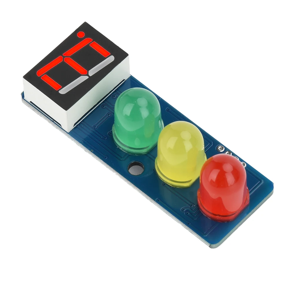 LED Traffic Signal Intelligent Module DC3.3-5V Automatic Countdown and Switching Signal Sensor Module
LED Traffic Signal Intelligent Module DC3.3-5V Automatic Countdown and Switching Signal Sensor Module
